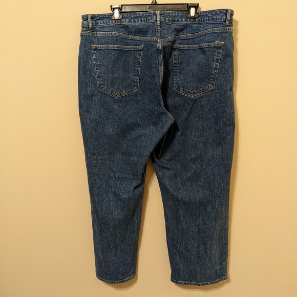 ASOS Blue Jeans Size 22 waist 32 - Picture 3 of 4